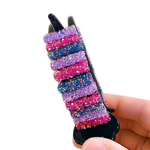 Rainbow Hair Clip Big Crabs Ponytail Bun Hairpin Headwear Accessory Gift, ho - Picture 1 of 5