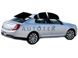 PreCut All Sides Window Premium Film Any Tint Shade % For Lincoln MKS 2009-2016 - Picture 1 of 12