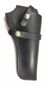 Bucheimer Perfect Fit Black Leather Holster 5.5" Colt SAA Ruger SS 10892-LP - Picture 1 of 7
