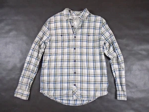 Horny Toad Size S Small Button Up Front Tartan Plaid Long Sleeve Organic Cotton - Picture 1 of 9