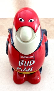 Vtg Budman Genuine Budweiser Ceramic 8.5" Beer Stein Ceramarte Brazil Nice! - Picture 1 of 7