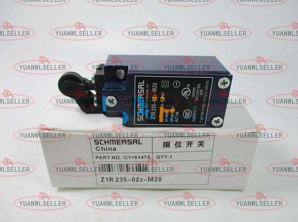 1PC New SCHMERSAL Z1R235-02Z-M20 Z1R 235-02Z-M20 limit switch - Image 1 of 1