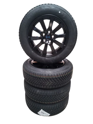 Platin P58 Ford C-Max Focus Winter Felgen 205 60 16 Dunlop Winterräder RDK NEU!! - Bild 1 von 4