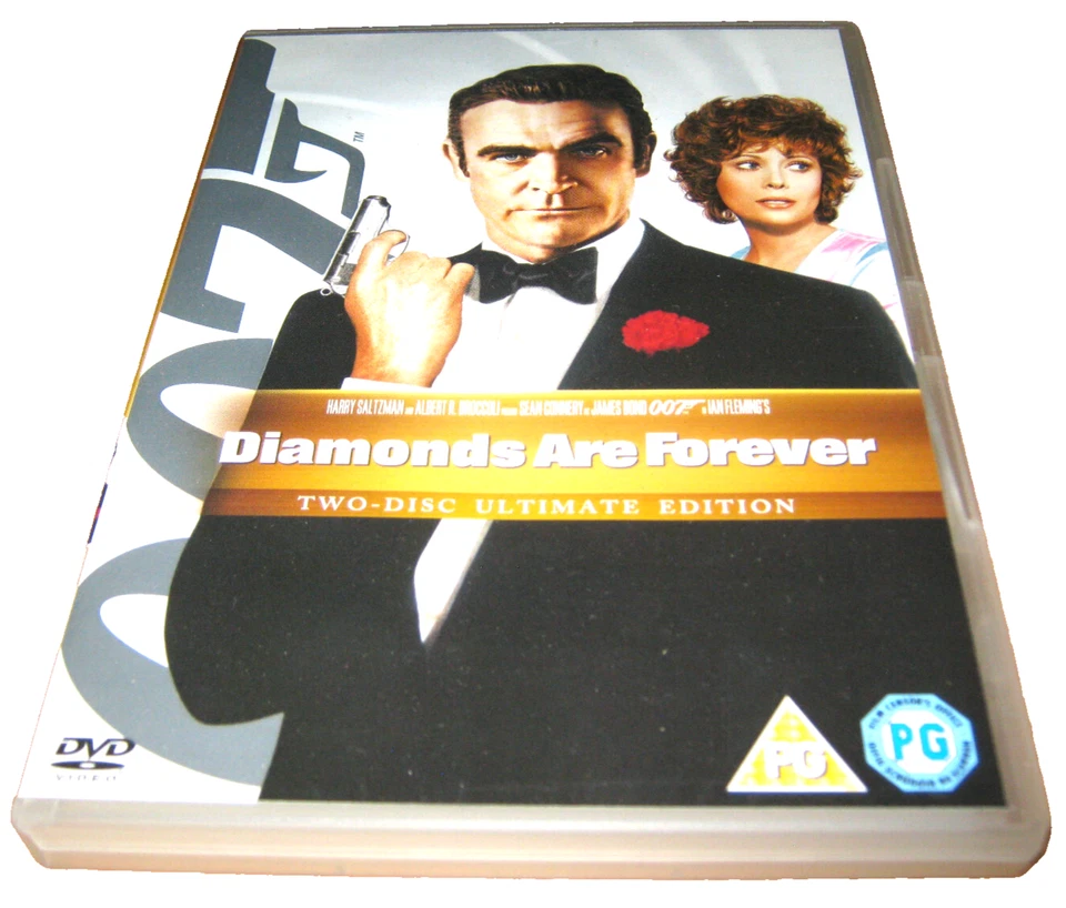 Diamonds Are Forever - 2 Disc Ultimate Edition - DVD - VGC - Region 2 - image 1 of 1