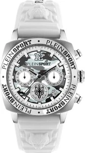 Philipp Plein Sport PSGBA0123 Wildcat Chronograph silber weiss Herren Uhr NEU - Bild 1 von 8