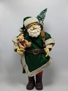 Vintage Possible Dreams Clothique? 12" Weihnachtsmann Pappmaché - Bild 1 von 11