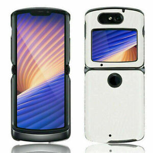 Shockproof Leather Phone Case Slim Back Cover Shell for Motorola Razr 2020 5G