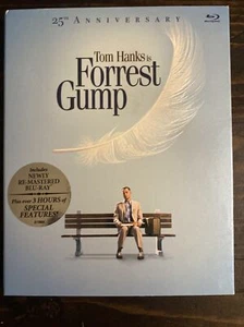 Tom Hanks FORREST GUMP 25th Anniversary REMASTERED Blu-ray With Slipcover - Picture 1 of 11