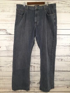 Jeans Tommy Hilfiger Para Hombre 40 34 Freedom Fit Lavado Oscuro Diseñador Denim Dobladillo - Imagen 1 de 11