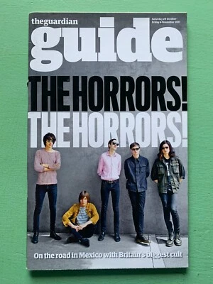 THE GUIDE magazine 29-October-2011 THE HORRORS Brett Ratner Justice Crystals TV - Image 1 of 2