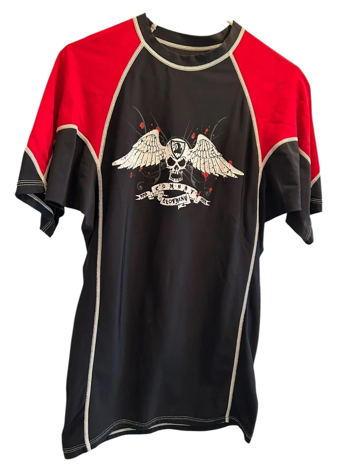 Ropa de combate MMA agarre protector contra erupciones XL para hombre Y2K 80 % nailon 20 % lycra Foto 1 de 4