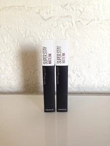 Lápiz labial líquido Maybelline Super Stay Matte Ink, 285 Thrill Seeker - Paquete de 2 - Imagen 1 de 6