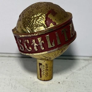 De colección Schlitz Cerveza Topper Globo Barra Grifo Manija Perilla Parte #85509. Elaboración de cerveza - Imagen 1 de 7