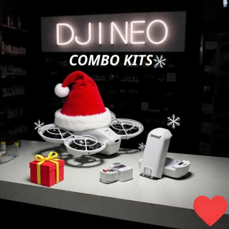 DJI Neo Mini Drone 4K UHD Camera Self-Flying Drone w/ Palm Takeoff + Tracking  - Image 1 of 4