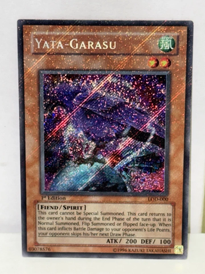 Yata-Garasu LOD-000 Legacy of Darkness 1st Edition #4 Holo Bleed - Image 1 of 4