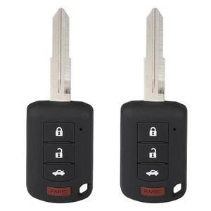 2x for 2016-2017 Mitsubishi Lancer Keyless Entry Remote Fob - Picture 1 of 8