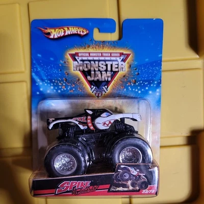 Camión Mattel Hot Wheels Monster Jam Spike 2008 desatado 1:64 nuevo en equipamiento Foto 1 de 3