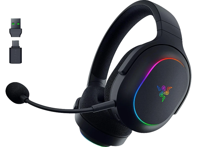 RAZER Barracuda X Chroma, Over-ear Gaming Headset Schwarz - Bild 1 von 1