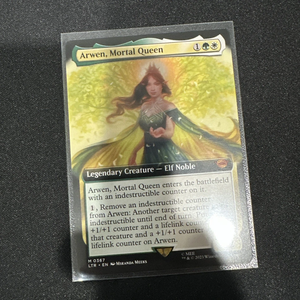 Arwen, Mortal Queen 0367 NM Pack Fresh Non-Foil Extended Art - Image 1 of 1
