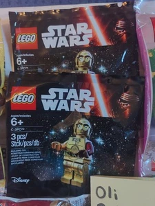 LEGO Star Wars Red Arm C-3PO Minifigure Polybag 5002948 BNIB - Picture 1 of 1