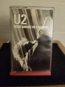 U2 - WIDE AWAKE IN AMERICA CASSETTE TAPE 📼VGC - Picture 1 of 8