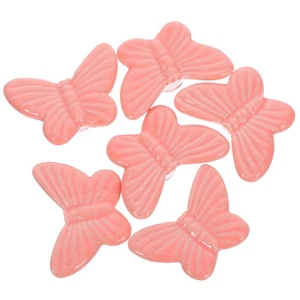 6 Pcs Ceramic Handle Child Toddler Dresser Knobs for Girls Drawer - Picture 1 of 12