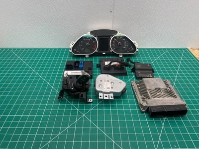 AUDI Q7 2011 CARROCERÍA MOTOR UNIDAD DE CONTROL ECU VELOCÍMETRO INMOVILIZADOR JUEGO DE LLAVES OEM Foto 1 de 4