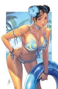 2025 Street Fighter & Friends Swimsuit Special Homare Exclusive Chun-Li Variant - Picture 1 of 2