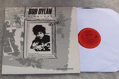 Bob Dylan  -  Biograph Sampler - Time Passes Slowly -  1985 US PROMO LP - Image 1 of 3
