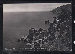 Cartolina Vietri sul Mare Torre Cristarella e i Due Fratelli QD395 - Picture 1 of 1