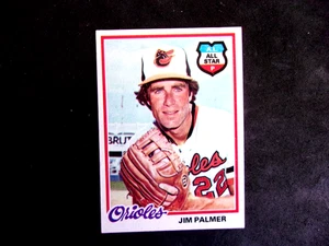 1978 TOPPS #160 JIM PALMER..NO CREASES..ORIOLES..HOFAMER - Picture 1 of 2