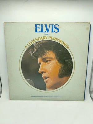 A Legendary Performer Volume 2 [LP] Elvis Presley Vintage Vinyl Record Foto 1 de 4