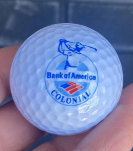 Bank of America Colonial Country Club (Texas) PGA Tour Vintage Logo Golf Ball - Picture 1 of 6