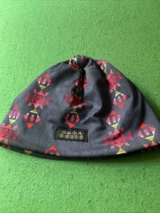 skida beanie OS women’s navy/pink - Picture 1 of 9