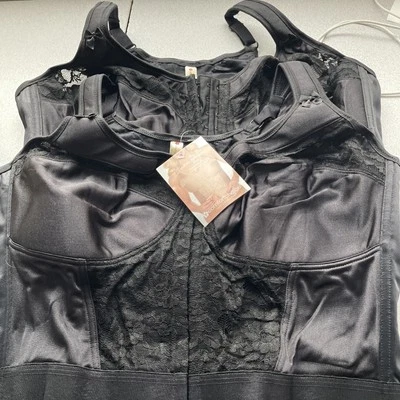 The Easy Enhancer Bra 42D Front Closure Comfort Choice Lot Of 2  - Image 1 of 4