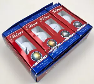 Box of 12 Titlest DT SoLo Golf Balls New But Damaged Outer Boxes - See Images - Picture 1 of 6