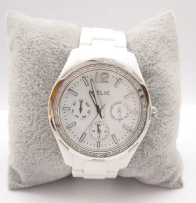 Women Relic Quartz WR Analog 37mm Dial Round Watch (H364) "Untested" - Image 1 of 4