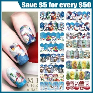 3D Nail Art Sticker Schwarz Gold Blumen Abtract Selbstklebend Aufkleber Dekor > - Picture 1 of 36