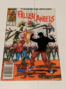 Cómics de Marvel de Fallen Angels #5 de agosto de 1987 serie limitada - Imagen 1 de 7