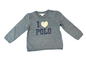 Polo Girls I love Polo sweater - Picture 1 of 2