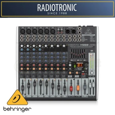 Behringer XENYX X1222USB 12-channel Mixer with USB and Effects - Image 1 of 4