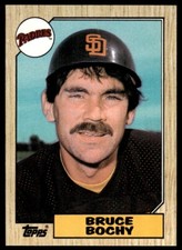 1987 Topps Baseball Card Bruce Bochy San Diego Padres #428
