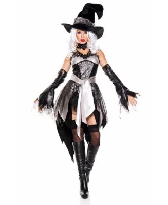 Nuevo Disfraz de Bruja Glam Piernas Música 70815 Foto 1 de 2
