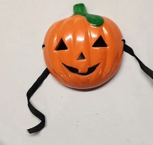 Máscara de calabaza de cerámica de Halloween Jack O Lantern de colección - Imagen 1 de 2