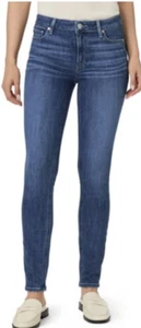 Jeans PAIGE Hoxton vita alta ultra skinny leggendario taglia 26 blu denim morbido - Foto 1 di 7