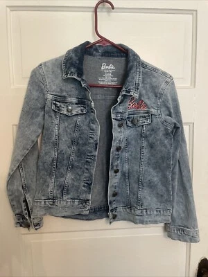 Barbie Licensed Mattel Jean Jacket Girls Size L (10-12) - Image 1 of 4