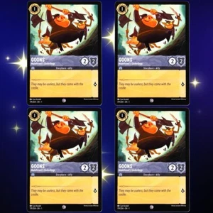 4x Goons Maléfica Subordinados - Disney Lorcana El Primer Capítulo #179/204 - Imagen 1 de 5
