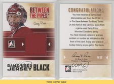 2010-11 ITG Between the Pipes Game-Used Black Jersey /120 Carey Price #M-56