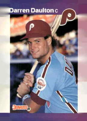 1989 Donruss #549 Darren Daulton - Image 1 of 2