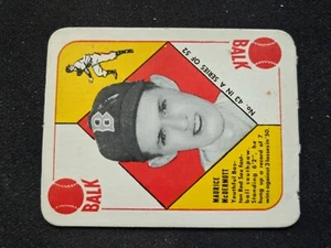1951 Topps Red Back Baseball Card # 43 Maurice McDermott - Boston Red Sox (VG) - Picture 1 of 3
